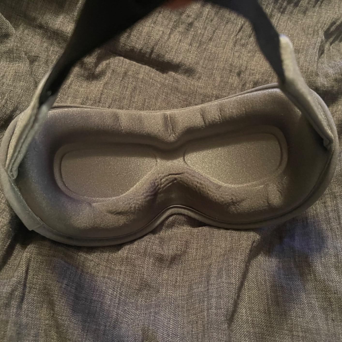 Weighted Eye Mask for Sleeping 2 Pack: Gentle Pressure Blackout Sleep Mask with 3D Contoured Cups, Zero Eye Pressure Sleep Mask for Lash Extensions, Memory Foam Travel Mask, Black Pink customer photo 1