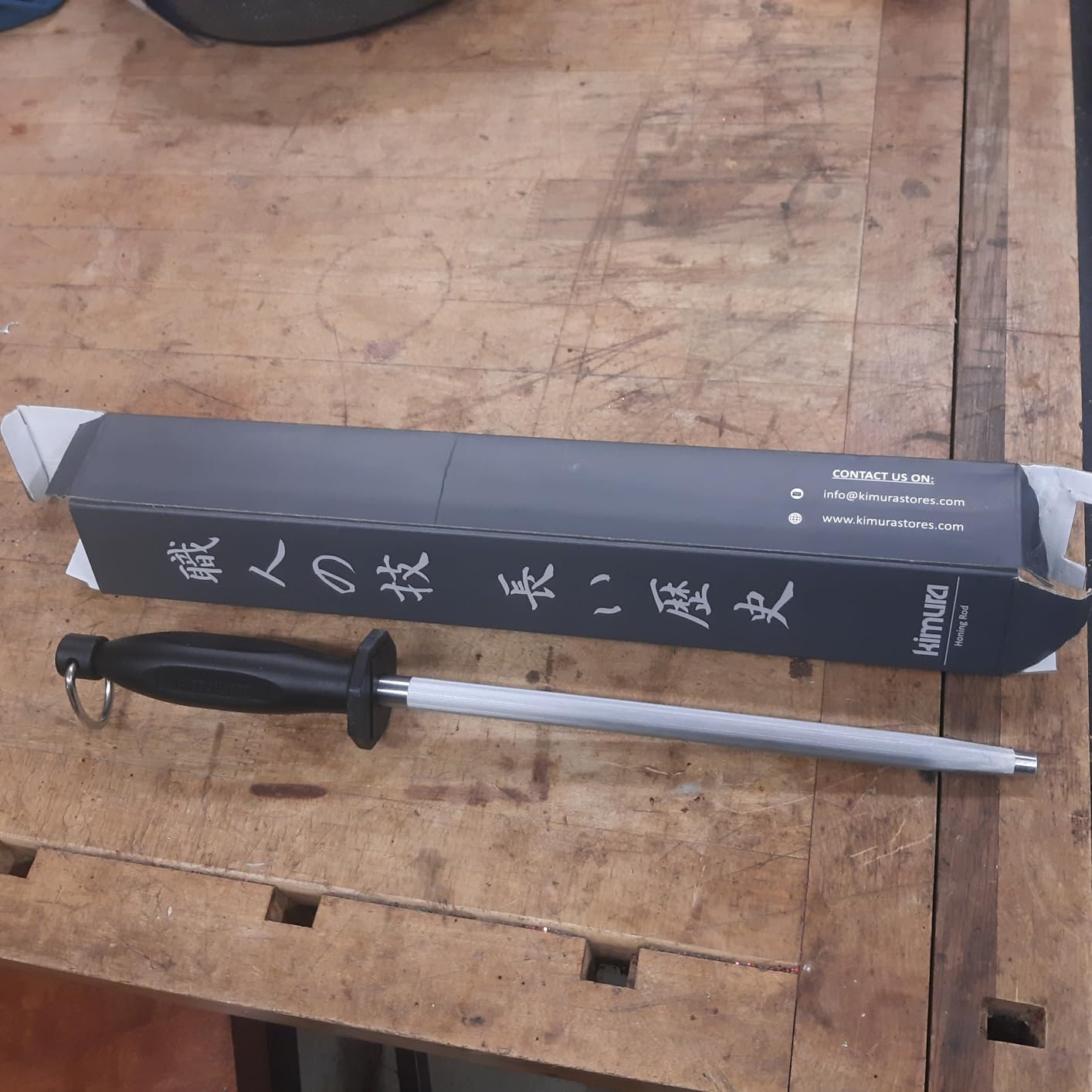 Kimura Nakiri Knife, [Made in Japan], 6.5 inch Professional Chef Knife, Ultra Sharp High Carbon Molybdenum Stainless Steel Kitchen Knives, Chefs Knife with Ergonomic Handle - Japanese Chef's Knife customer photo 1