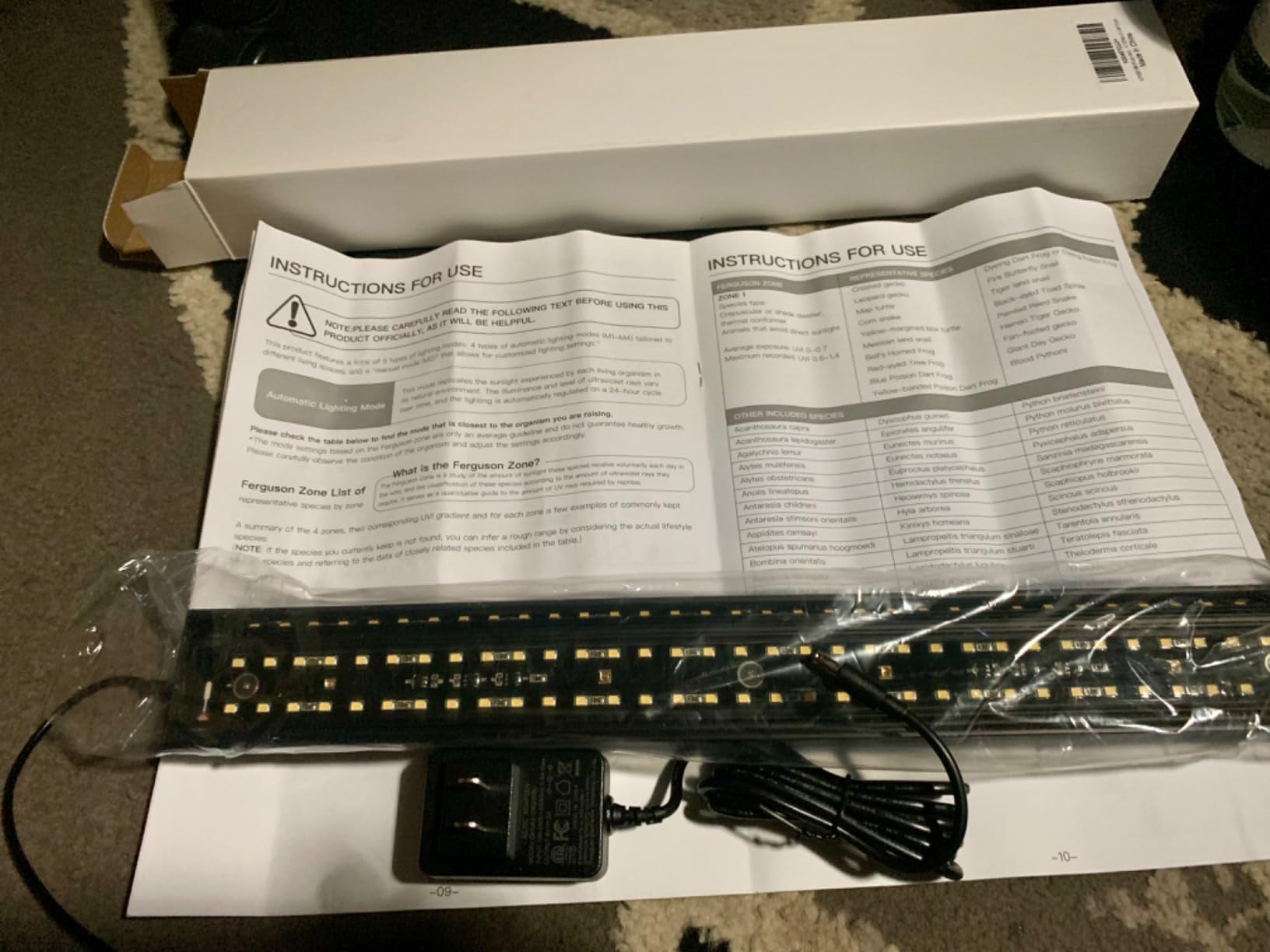 REPTITRIP 16-Inch LED UVB Reptile Light with Auto On/Off & Preset Day-Night Cycle Dimming, 4 UVI Modes Fixture Controller, 14W Aluminum UVA UVB Lamp for Bearded Dragons, Turtles & Snakes, 6500K customer photo 2