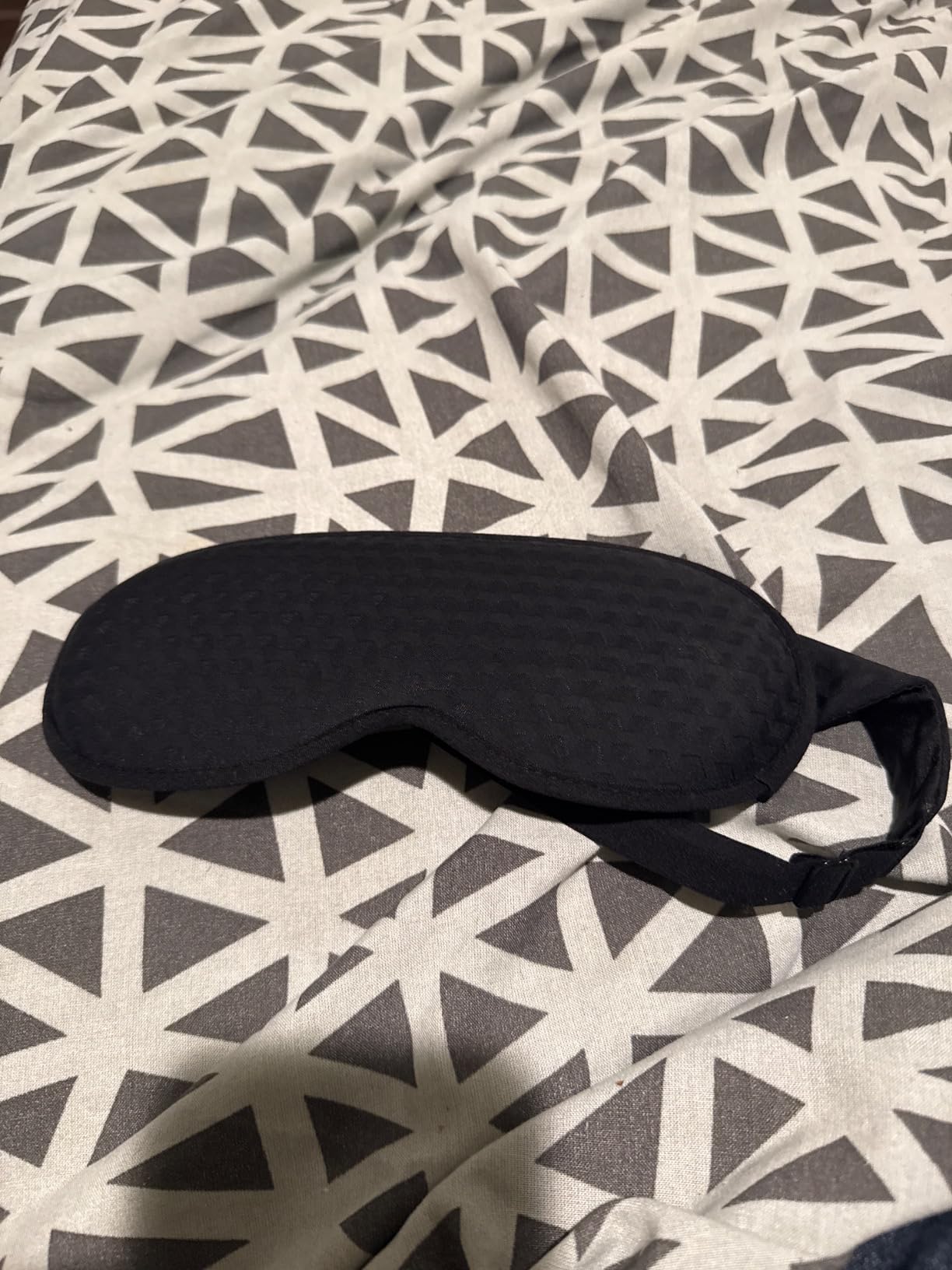 Weighted Sleep Mask, Blackout Eye Mask for Sleeping, 3D Lash-Friendly Mask customer photo 1