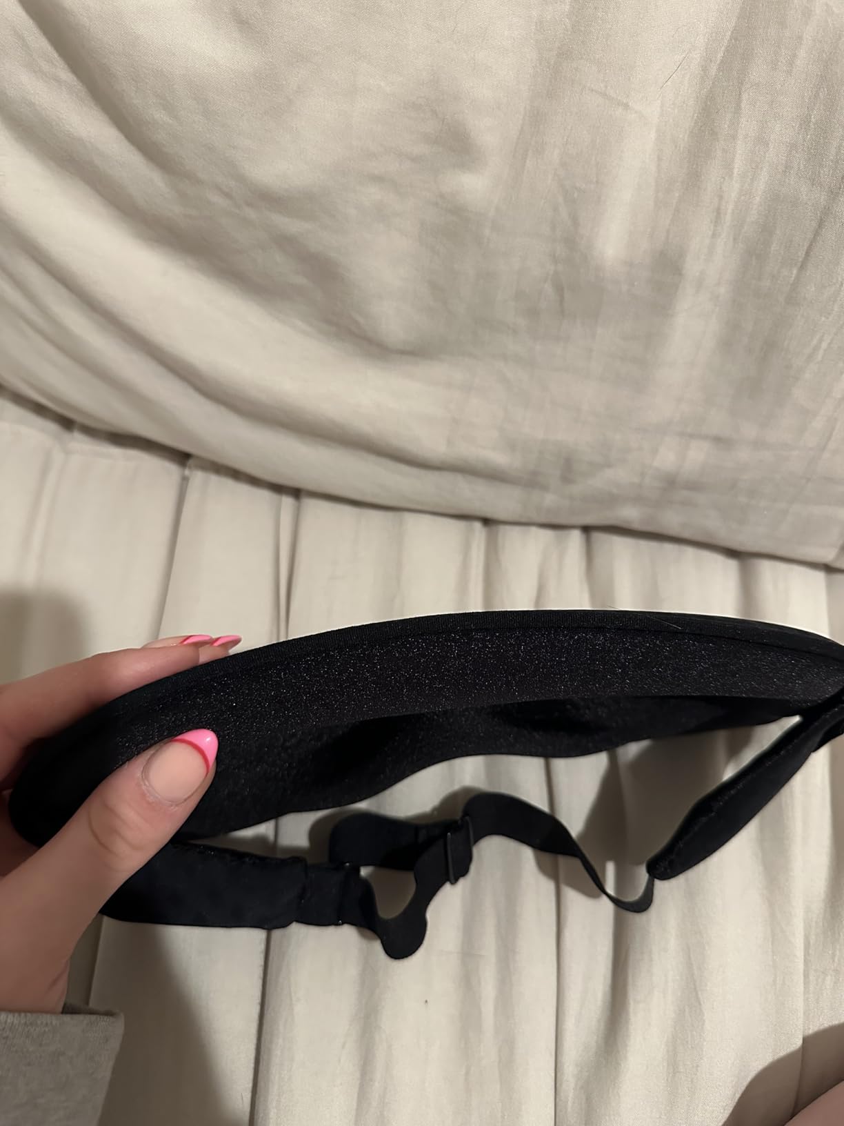 Weighted Sleep Mask, Blackout Eye Mask for Sleeping, 3D Lash-Friendly Mask customer photo 2