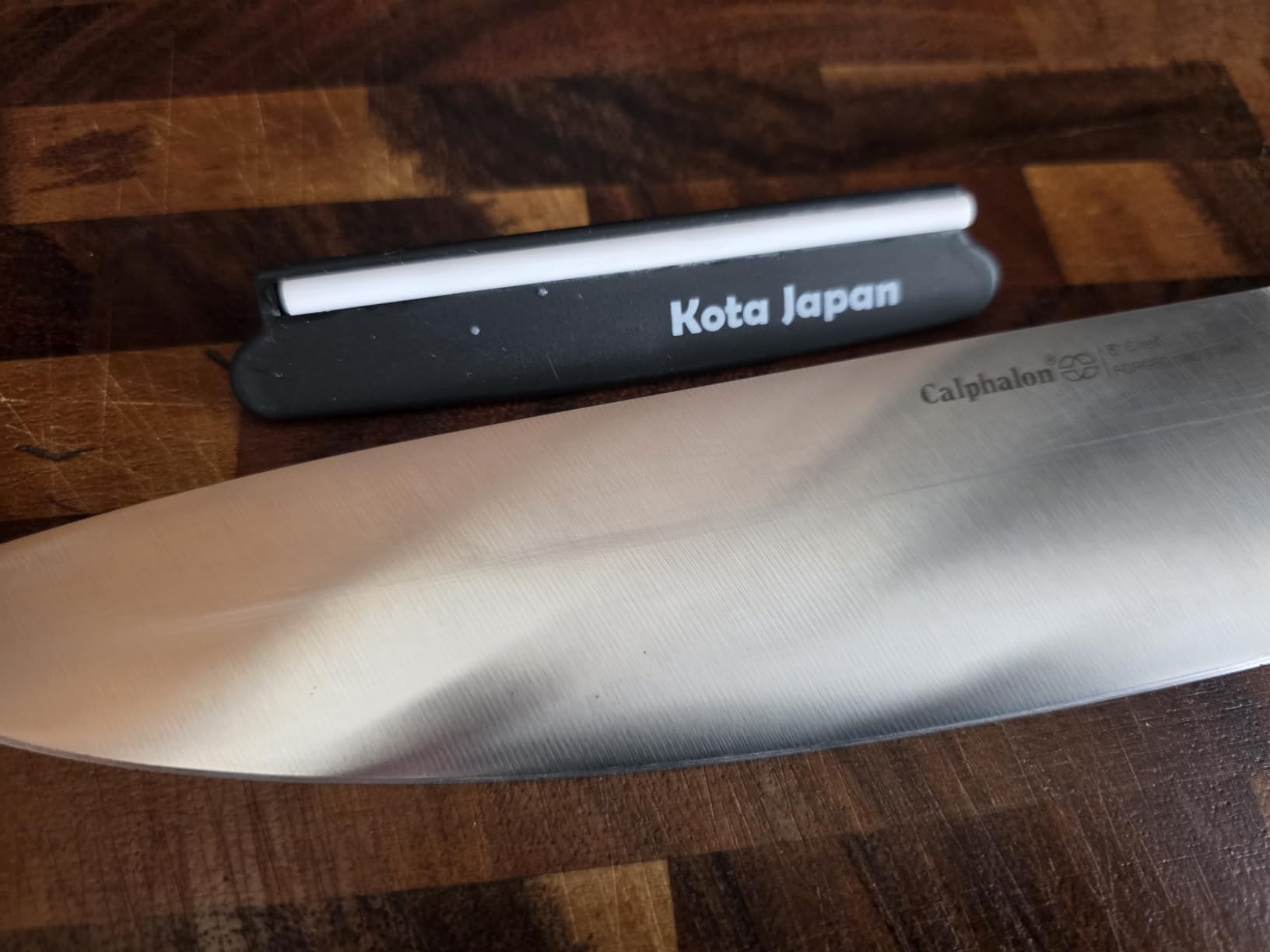 Koja Fixed Angle Whetstone Sharpener Blade Guide for Kitchen Knives customer photo 1