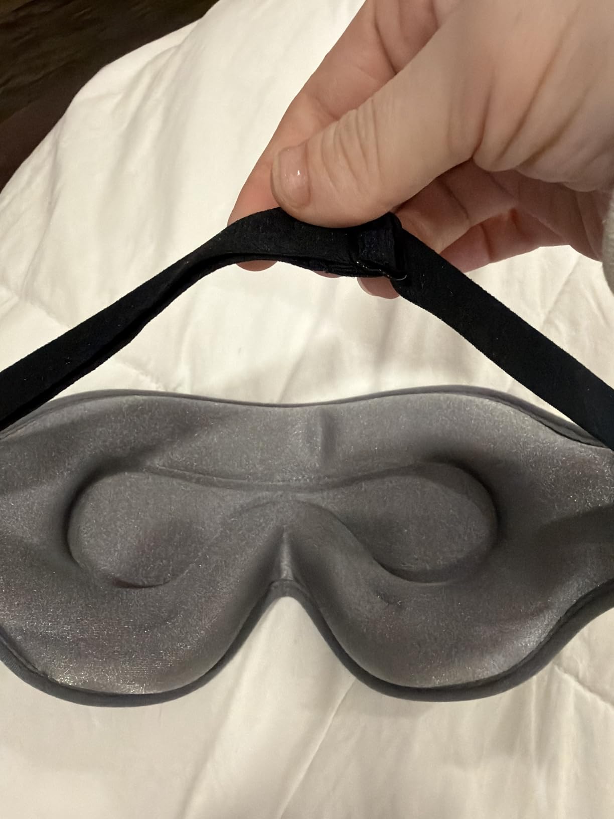 3D Weighted Eye Mask for Lash Extensions, Eye Covers for Sleep customer photo 1