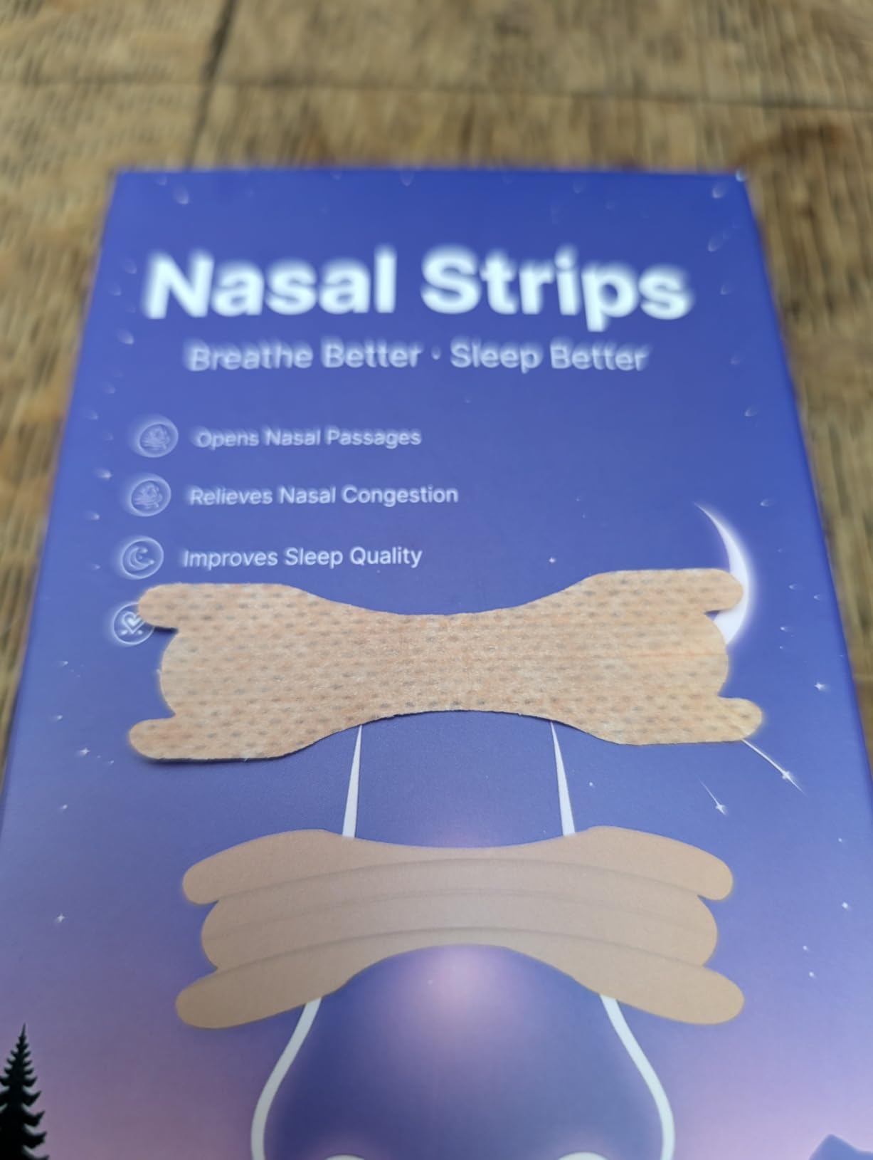 60PCS Extra Strength Nasal Strips for Snoring and Nasal Congestion Relief customer photo 1