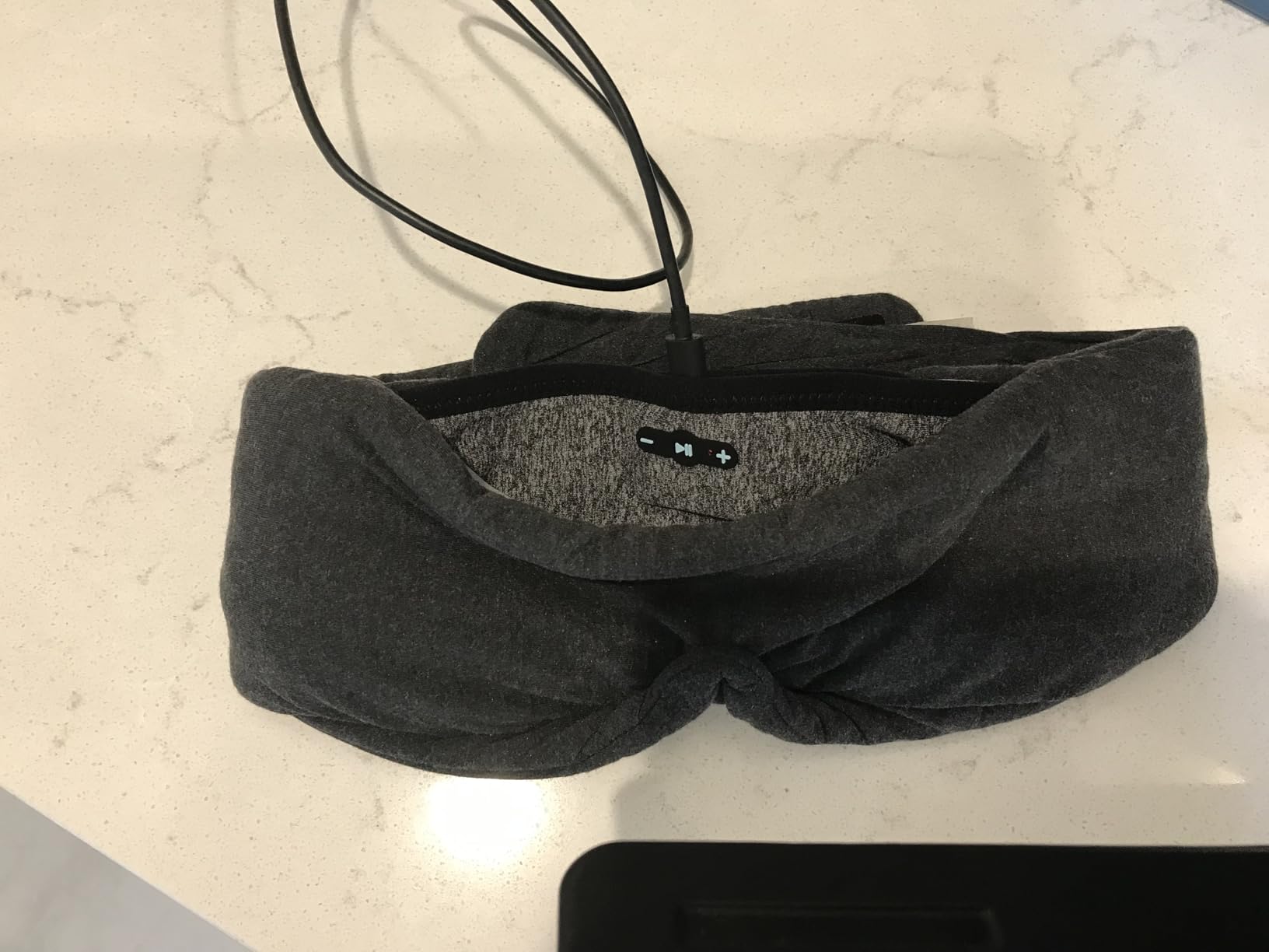 Sleep Headphones Bluetooth 6.0 Headband for Side Sleeper (Black) customer photo 2