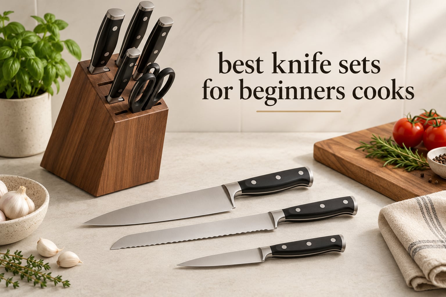 best knife sets for beginners cooks