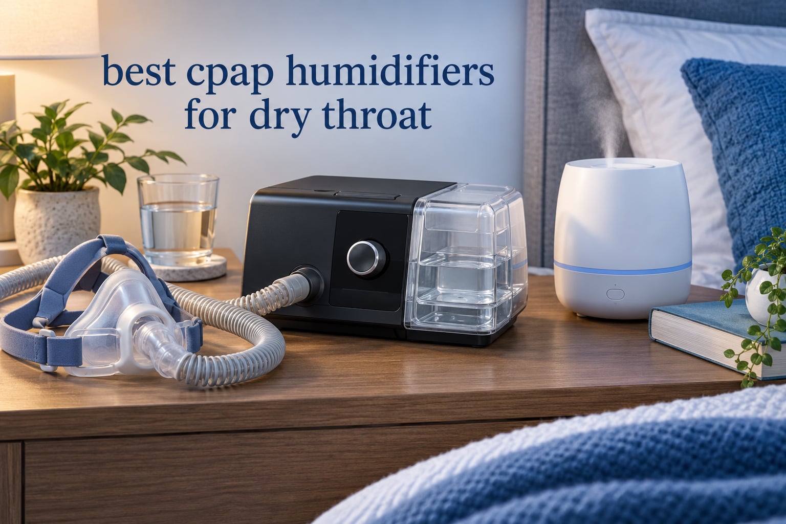 best cpap humidifiers for dry throat