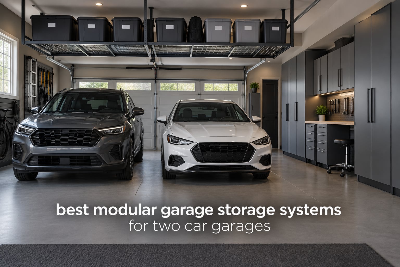 best modular garage storage systems for two car garages