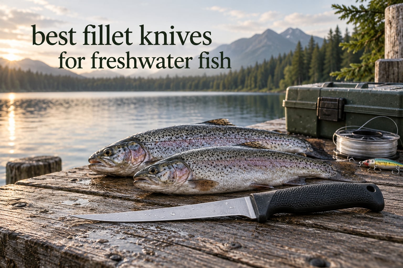 best fillet knives for freshwater fish