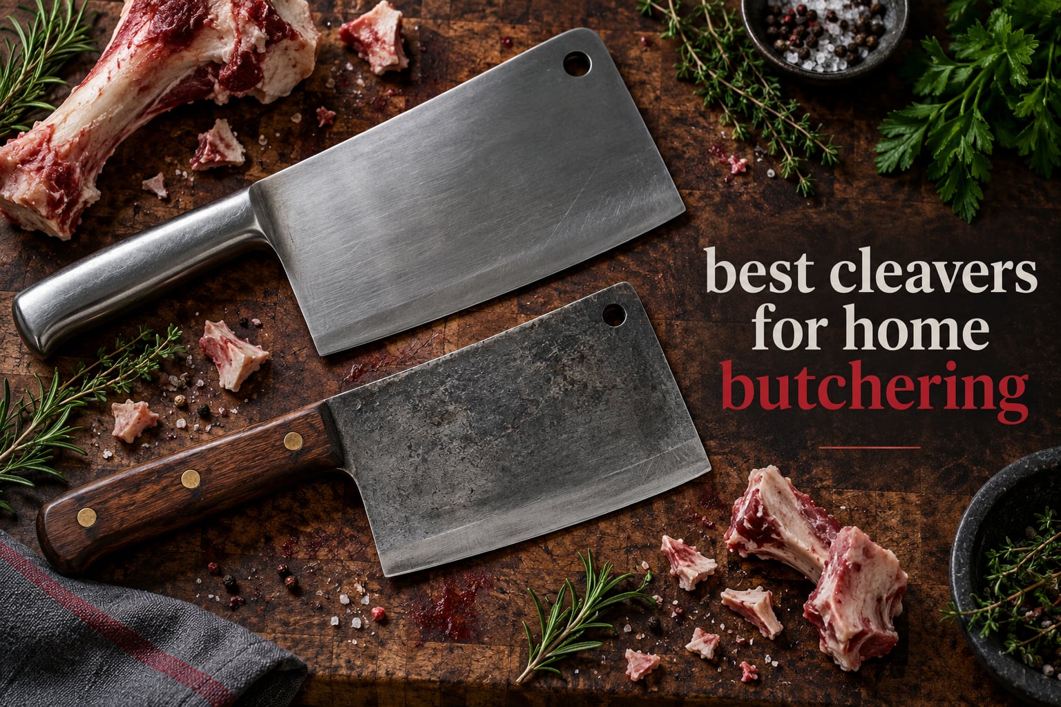 best cleavers for home butchering