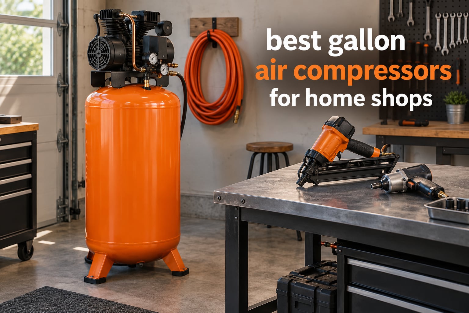 best 60 gallon air compressors for home shops