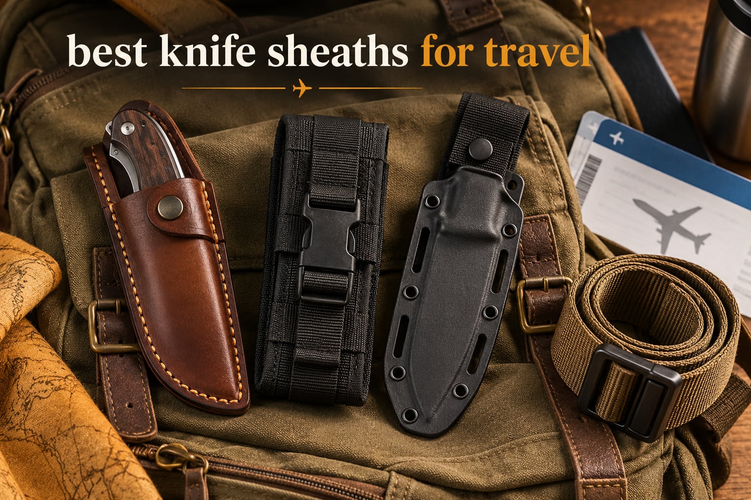 best knife sheaths for travel
