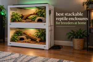 best stackable reptile enclosures for breeders at home