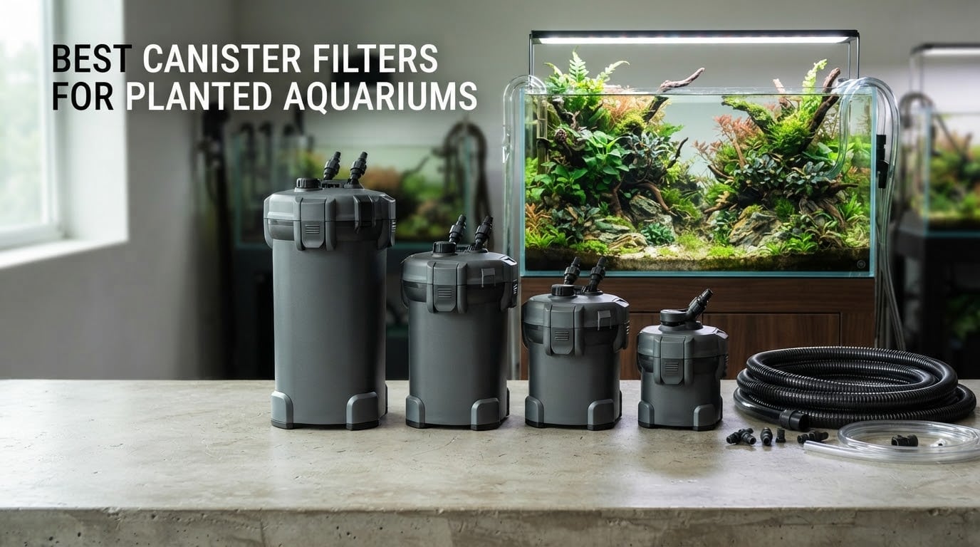 best canister filters for planted aquariums