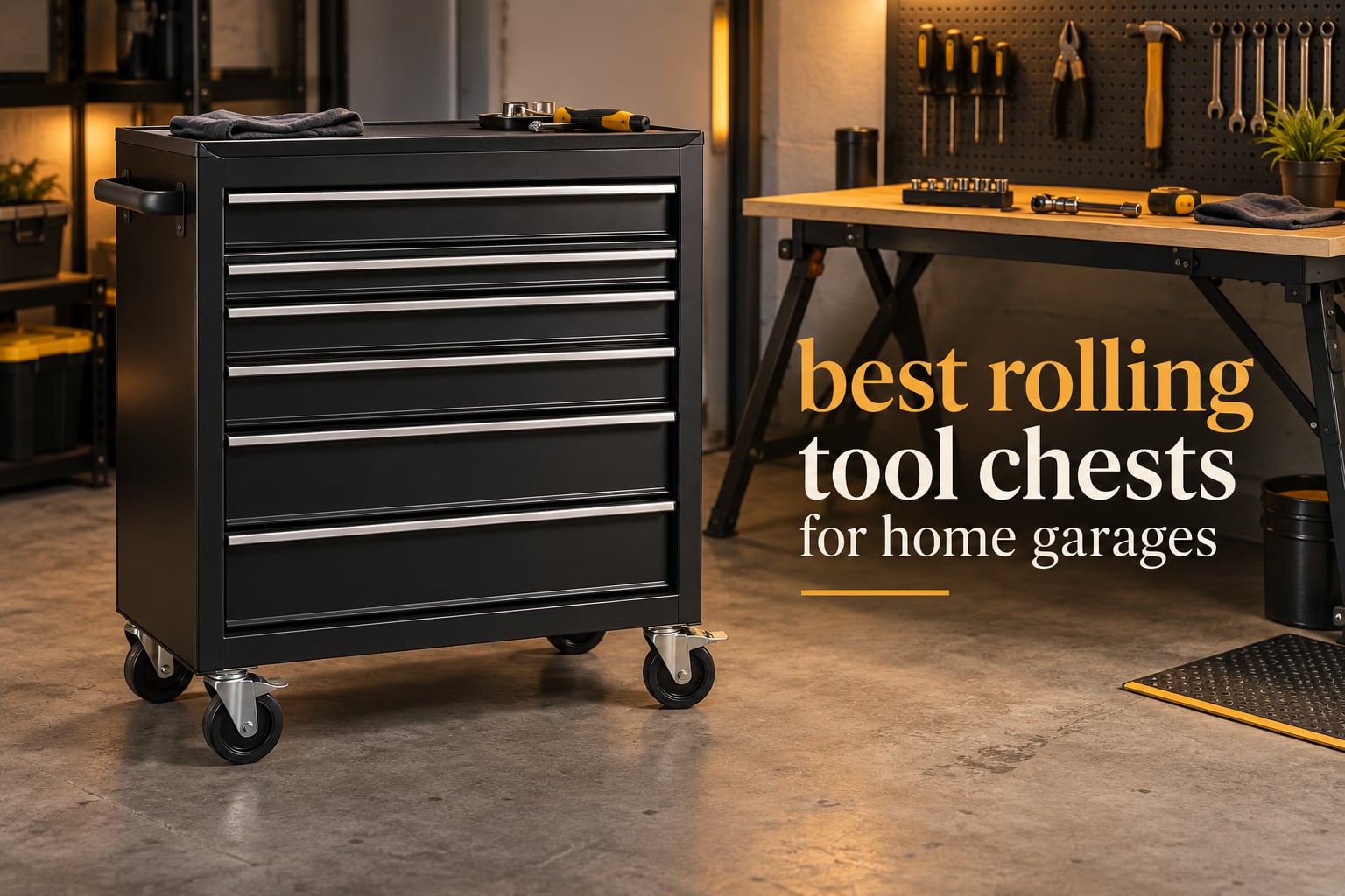 best rolling tool chests for home garages