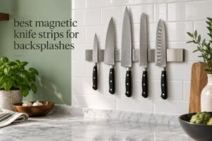 best magnetic knife strips for backsplashes
