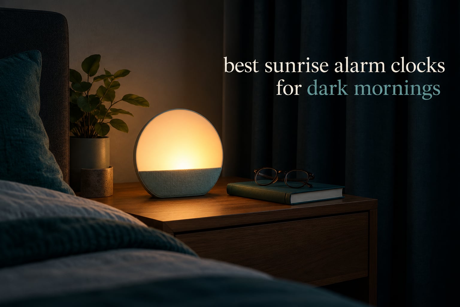 best sunrise alarm clocks for dark mornings