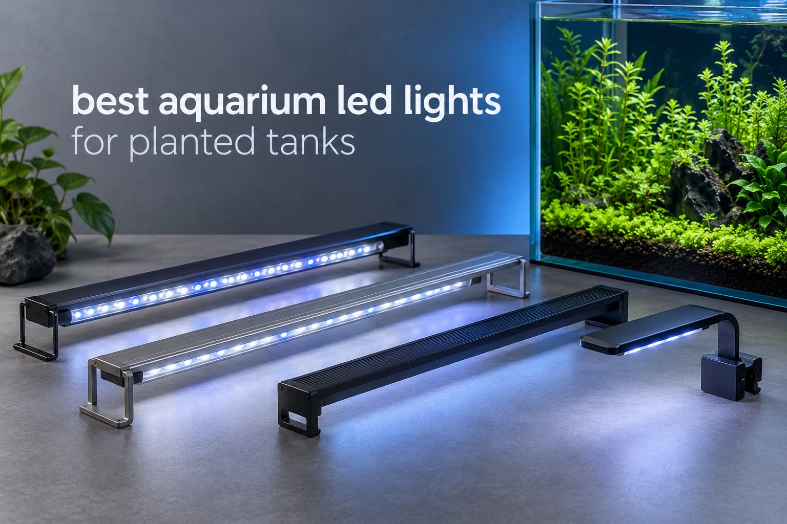 best aquarium led lights for planted tanks