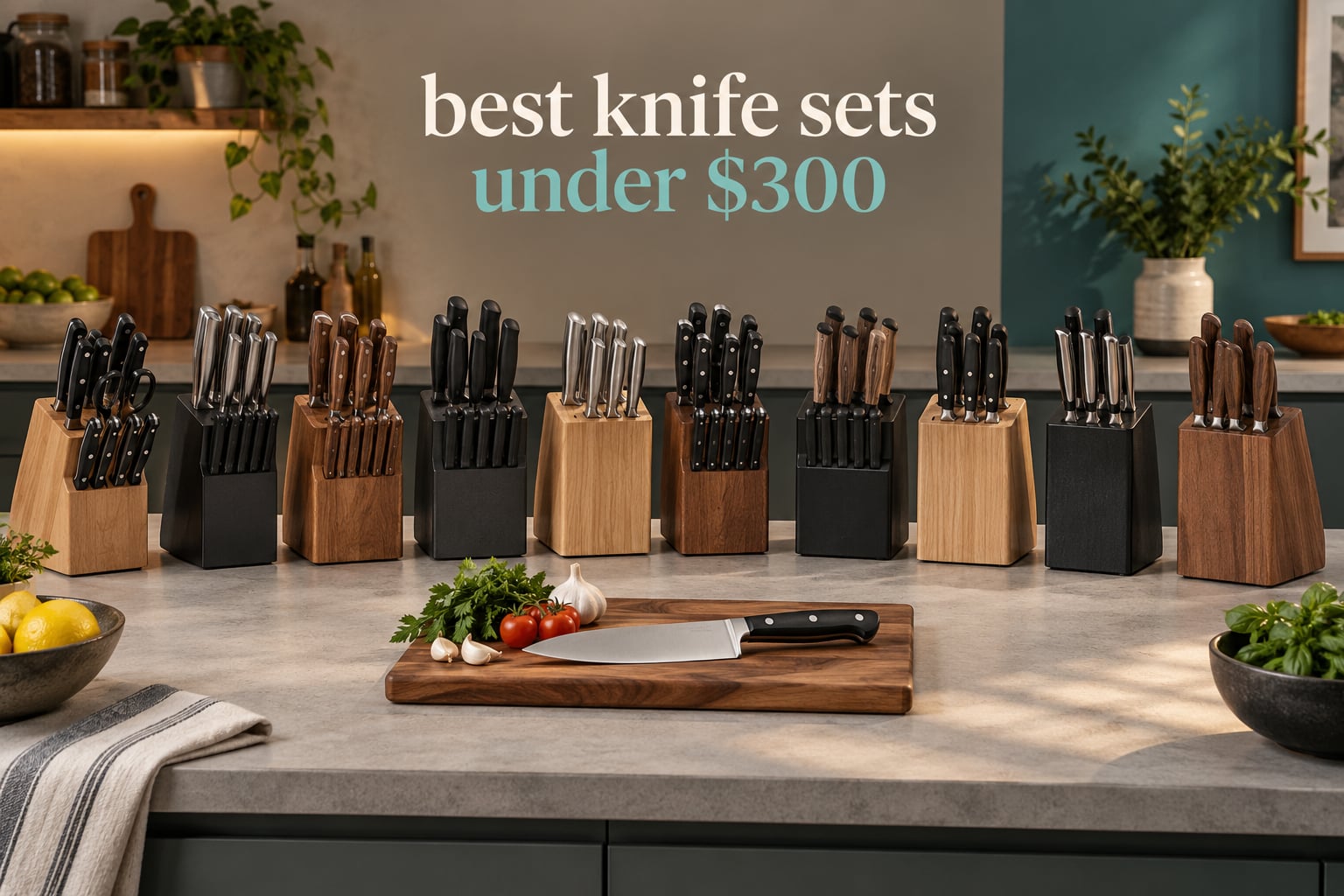 best knife sets under $300