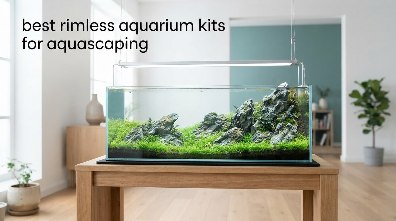 best rimless aquarium kits for aquascaping