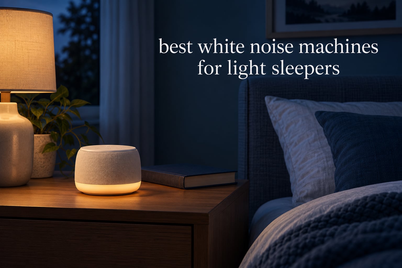 best white noise machines for light sleepers