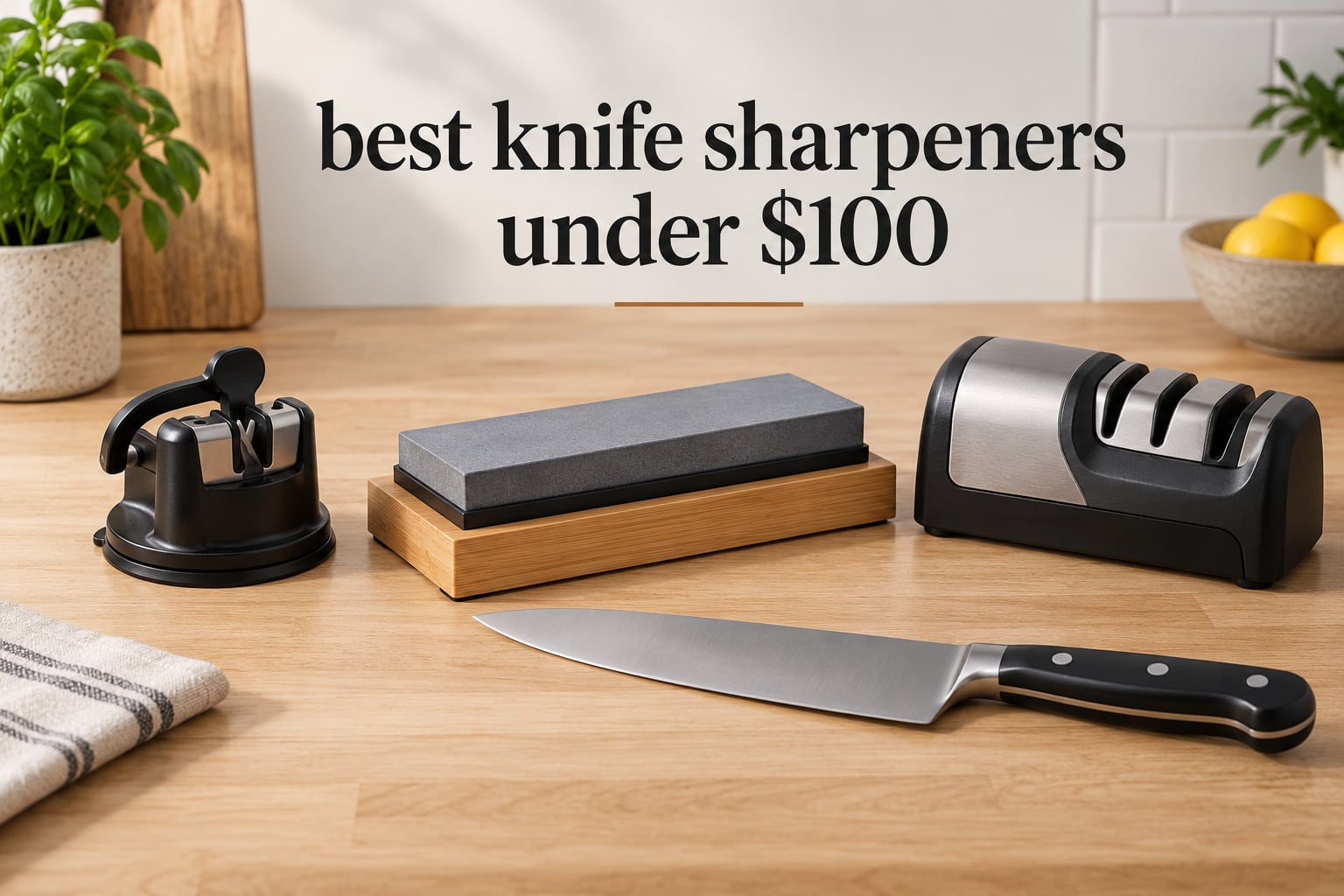 best knife sharpeners under $100