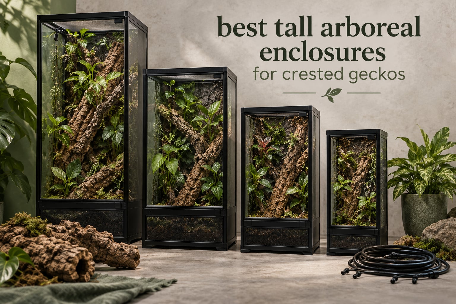 best tall arboreal enclosures for crested geckos