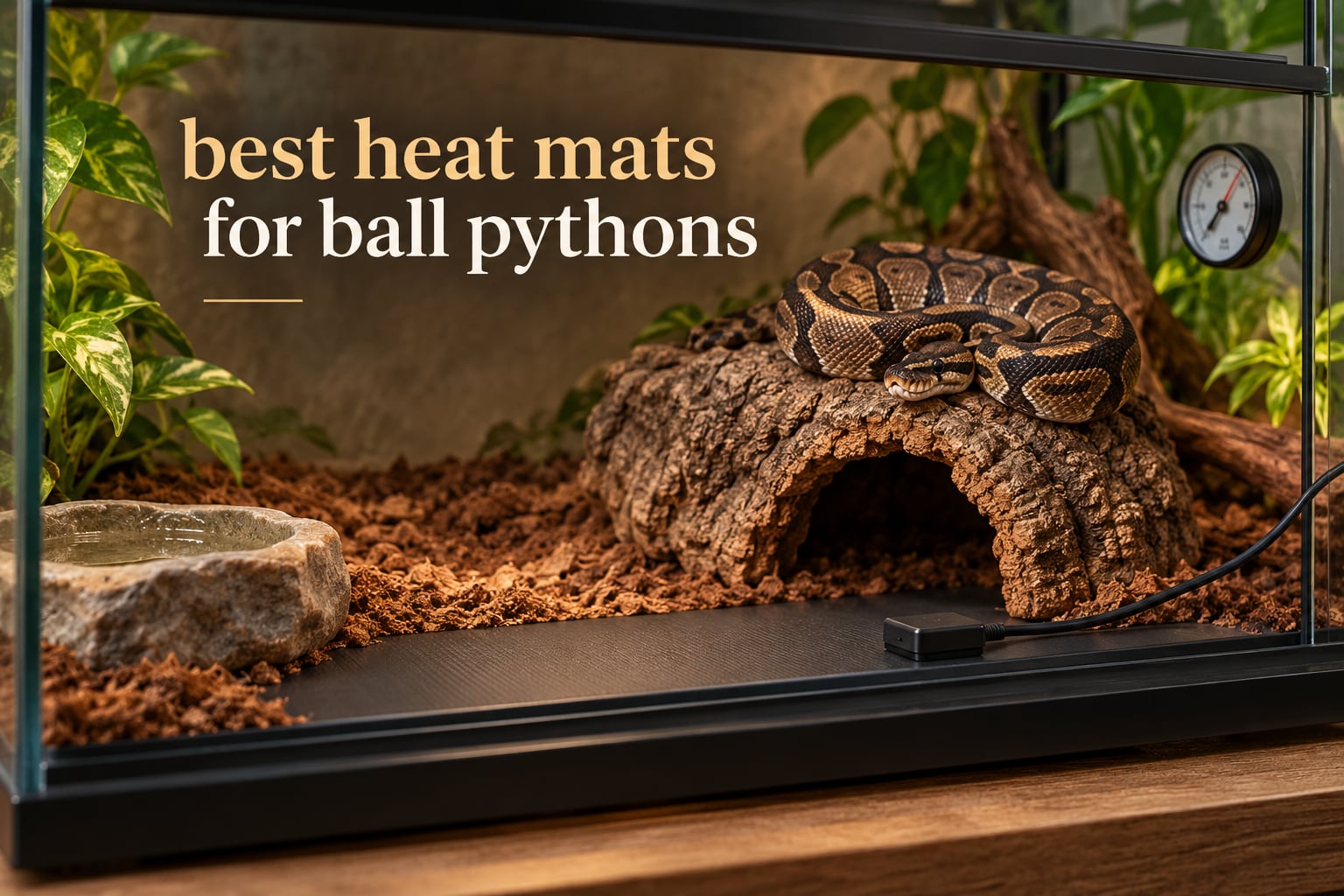 best heat mats for ball pythons