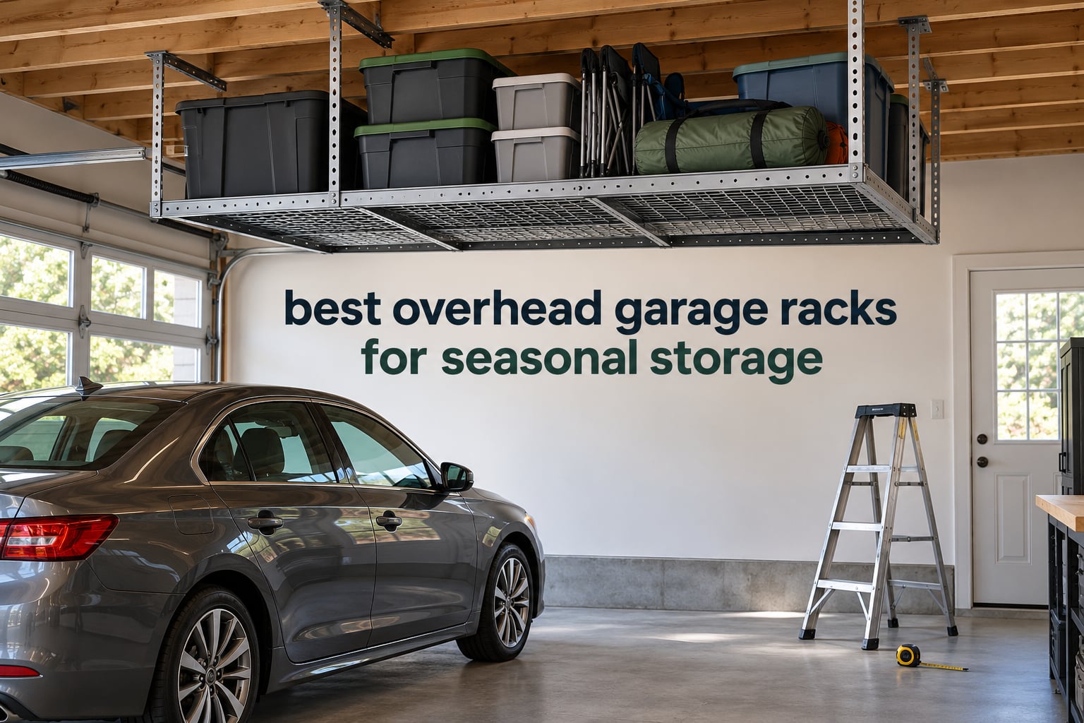 best overhead garage racks for seasonal storage