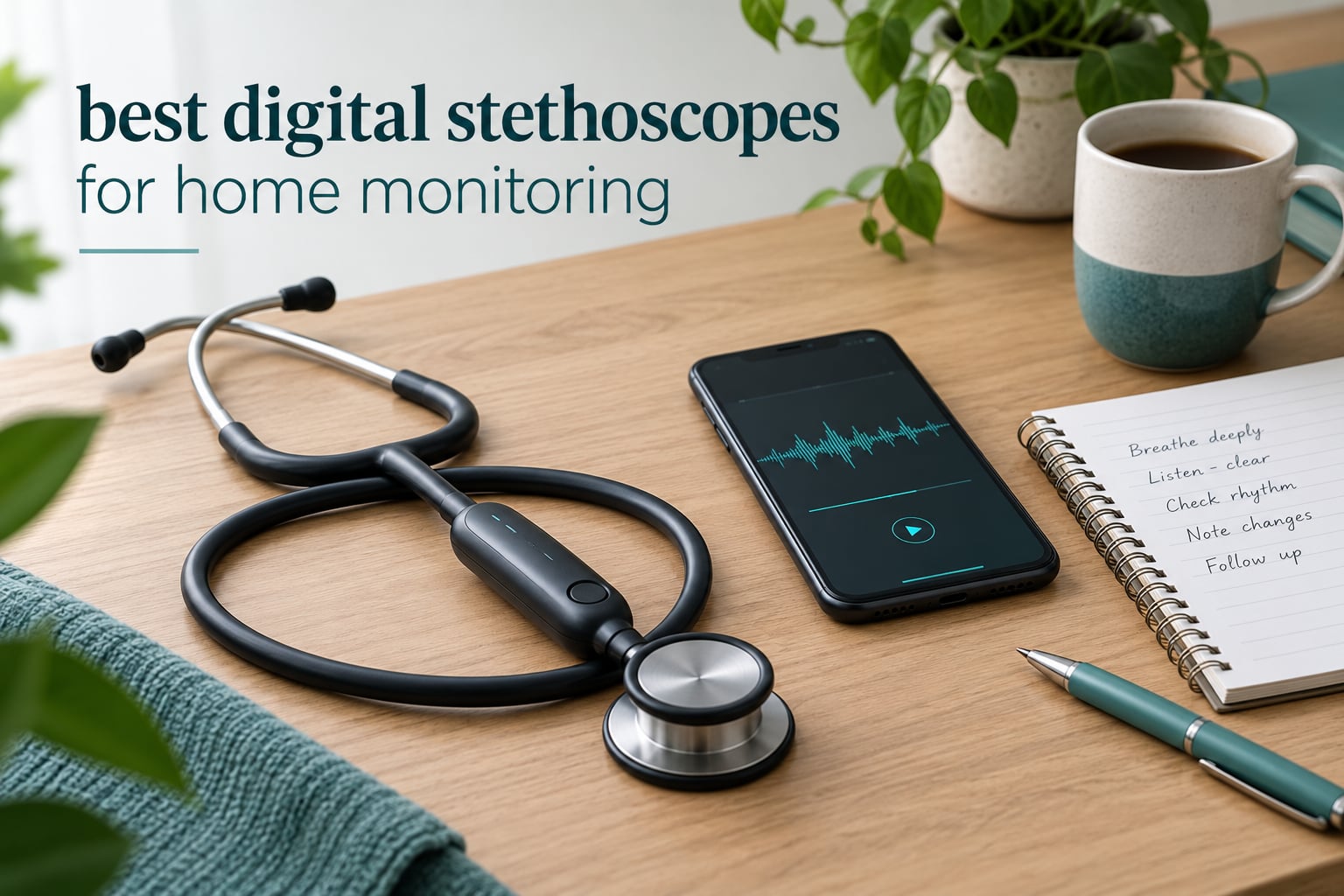 best digital stethoscopes for home monitoring
