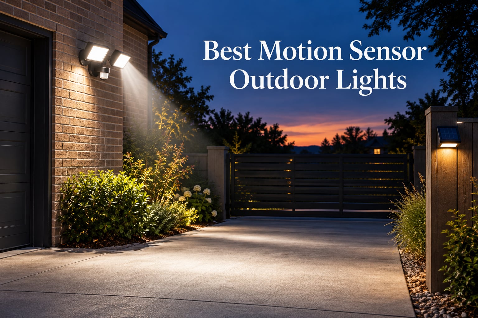 Best Motion Sensor Outdoor Lights