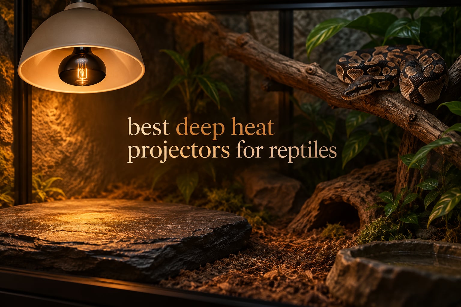 best deep heat projectors for reptiles