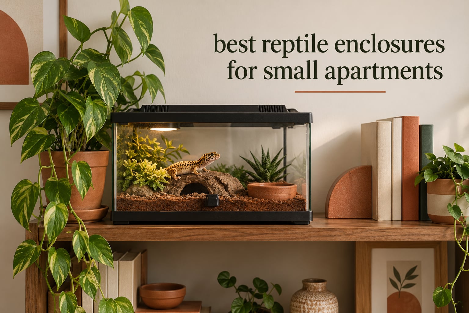 best reptile enclosures for small apartments