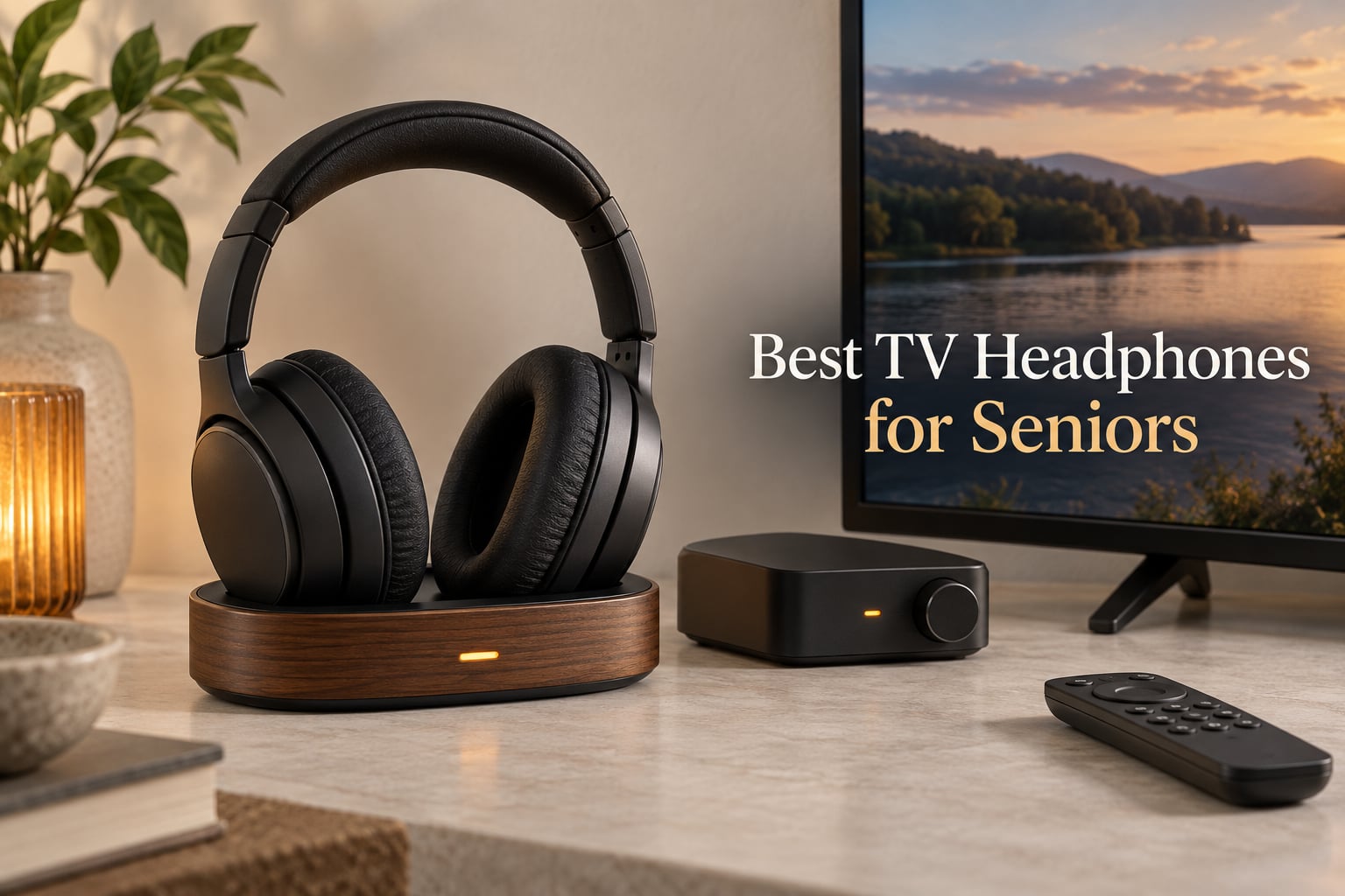 Best TV Headphones for Seniors