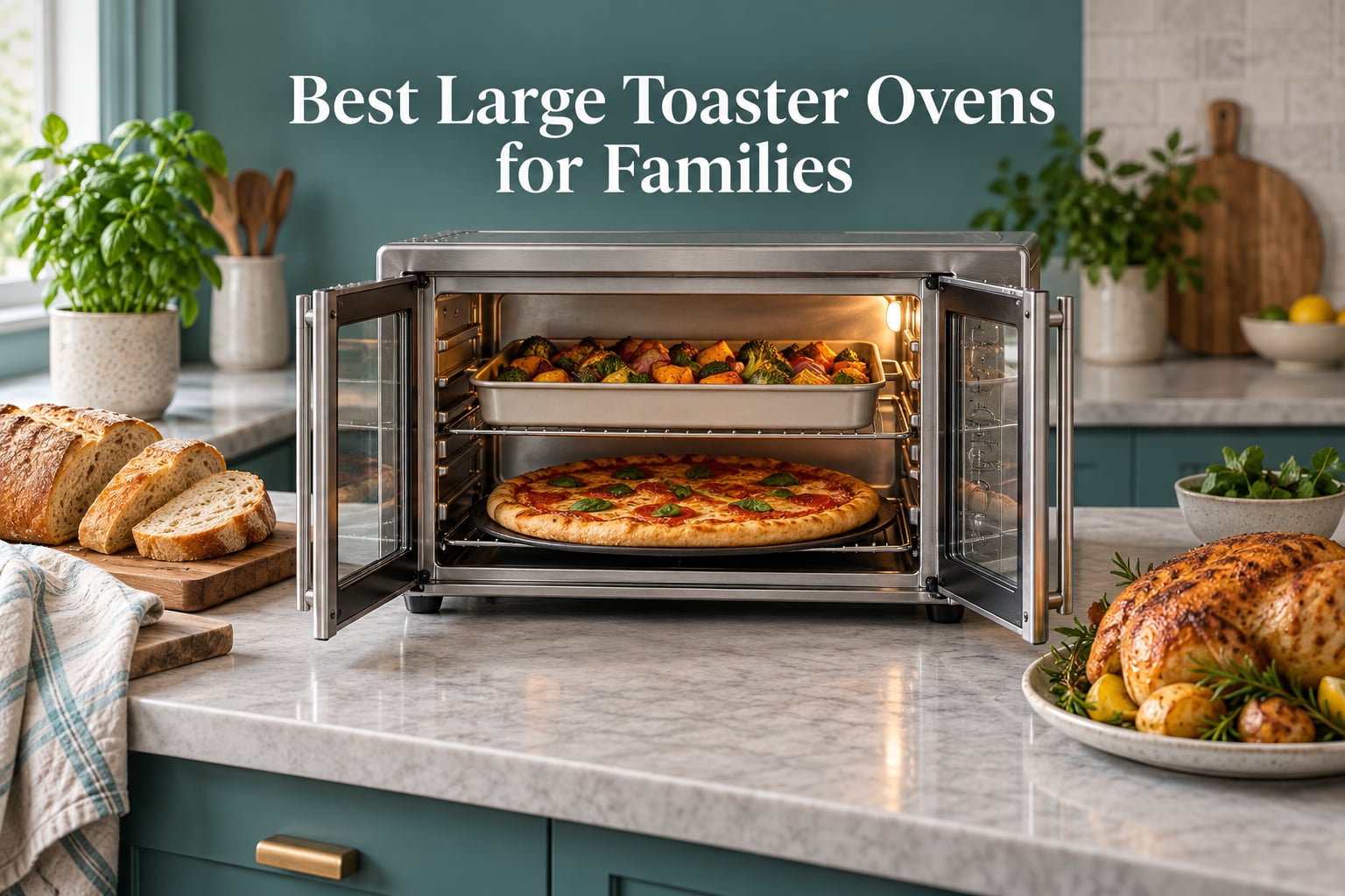 Best Large Toaster Ovens for Families