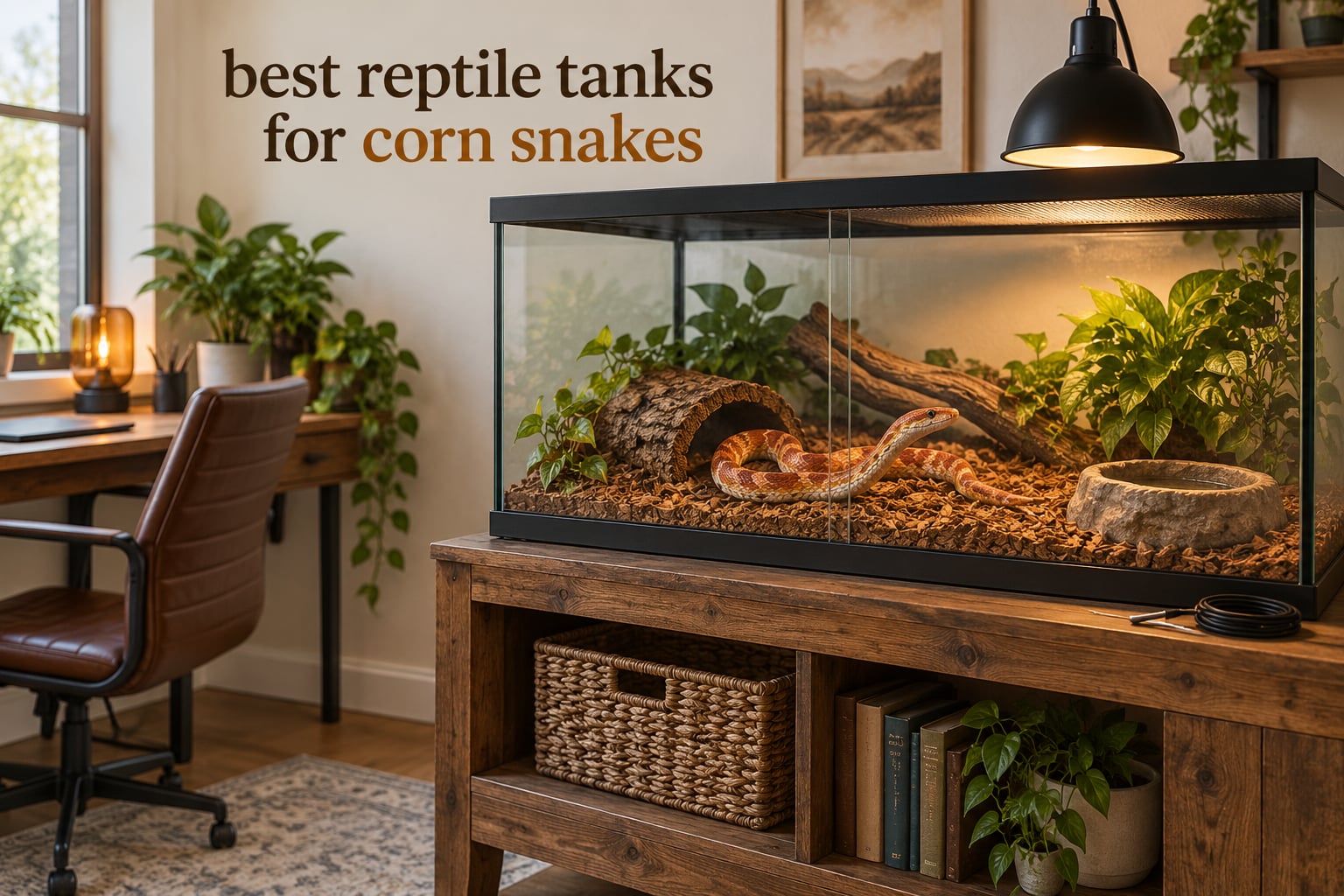 best reptile tanks for corn snakes