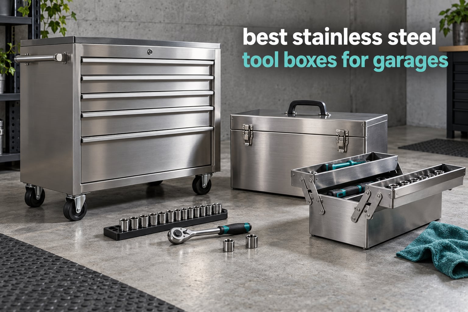 best stainless steel tool boxes for garages