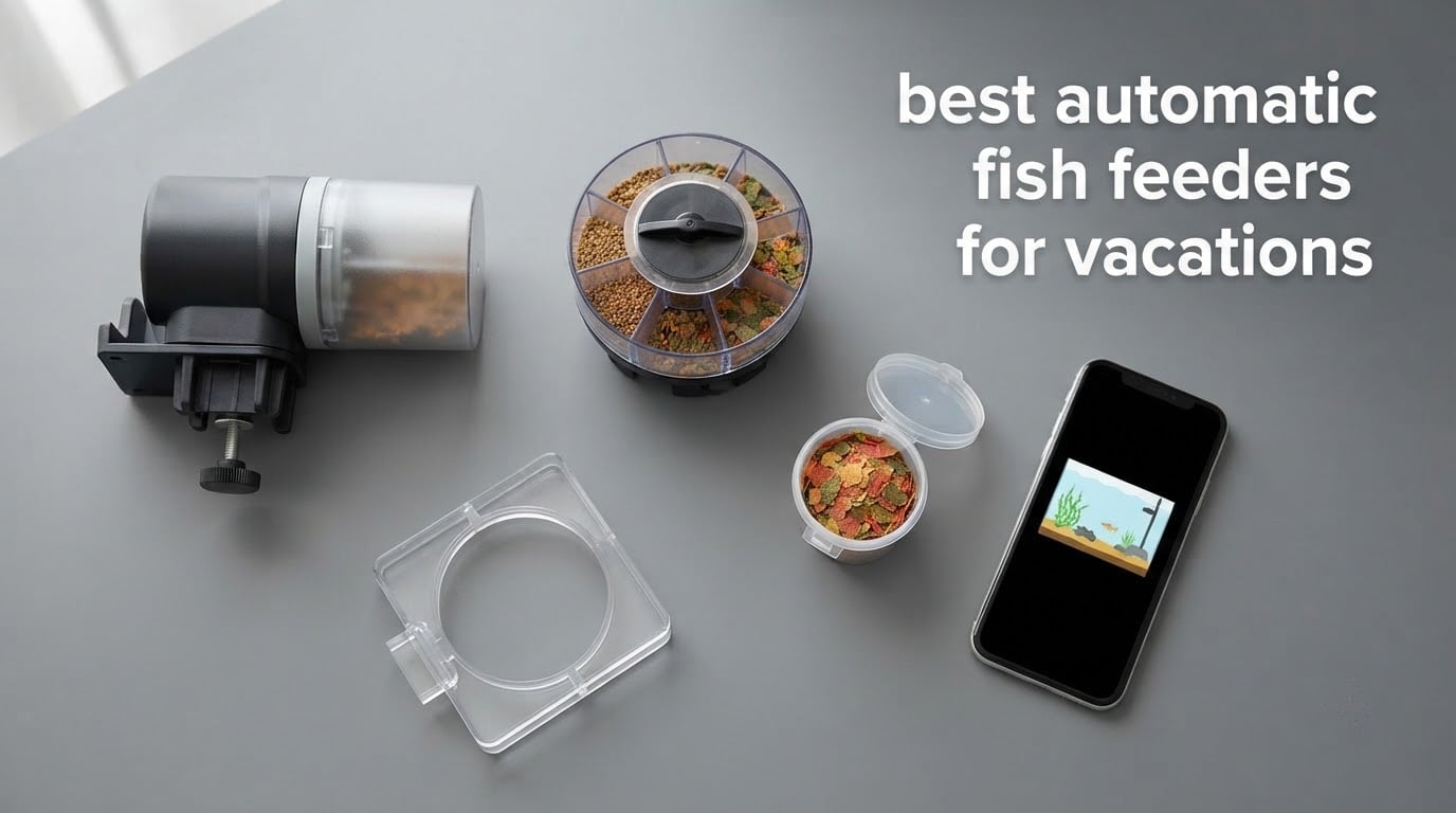 best automatic fish feeders for vacations