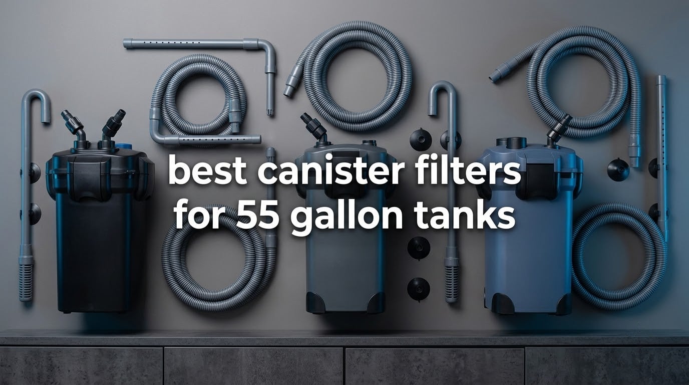 best canister filters for 55 gallon tanks