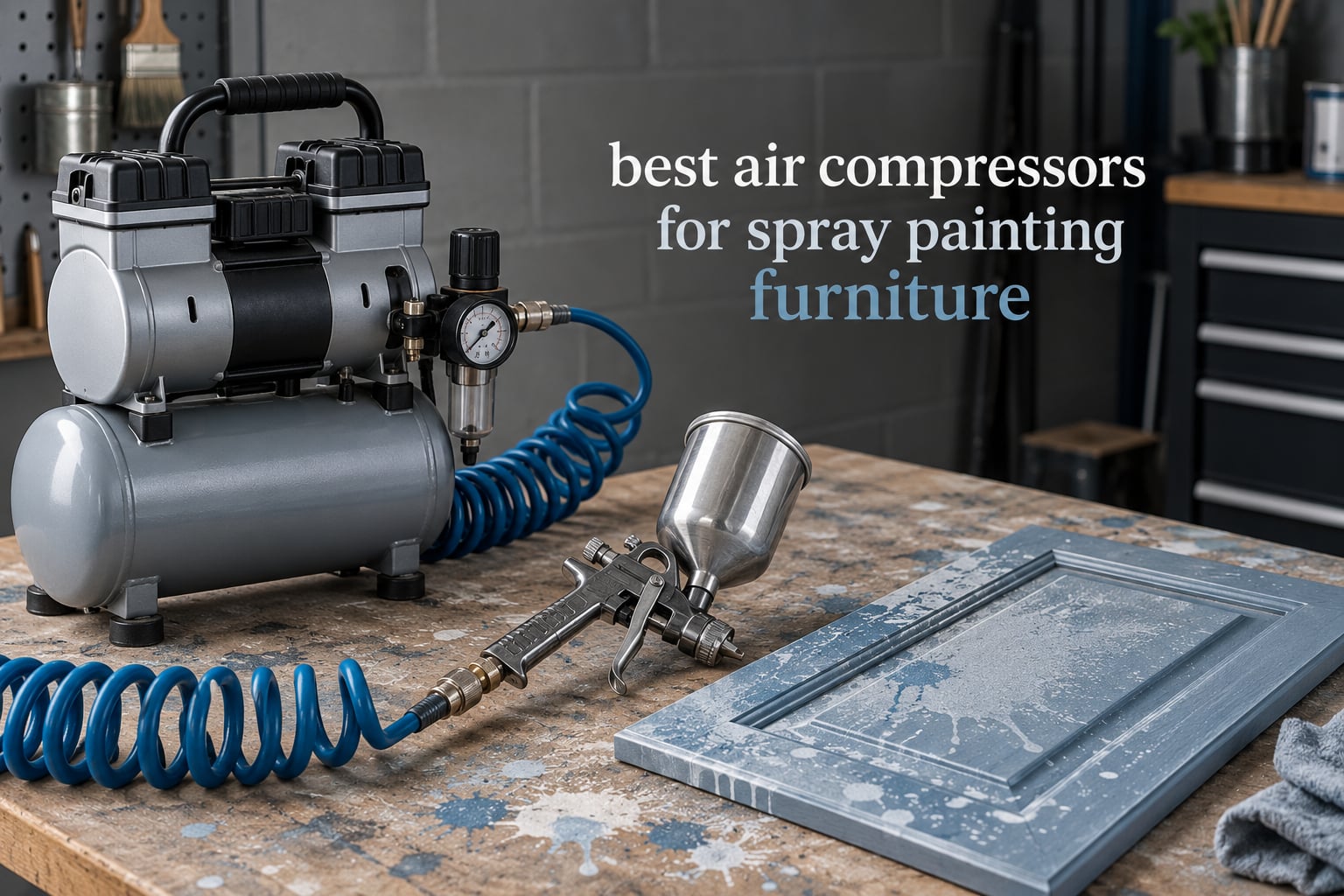 best air compressors for spray painting furniture