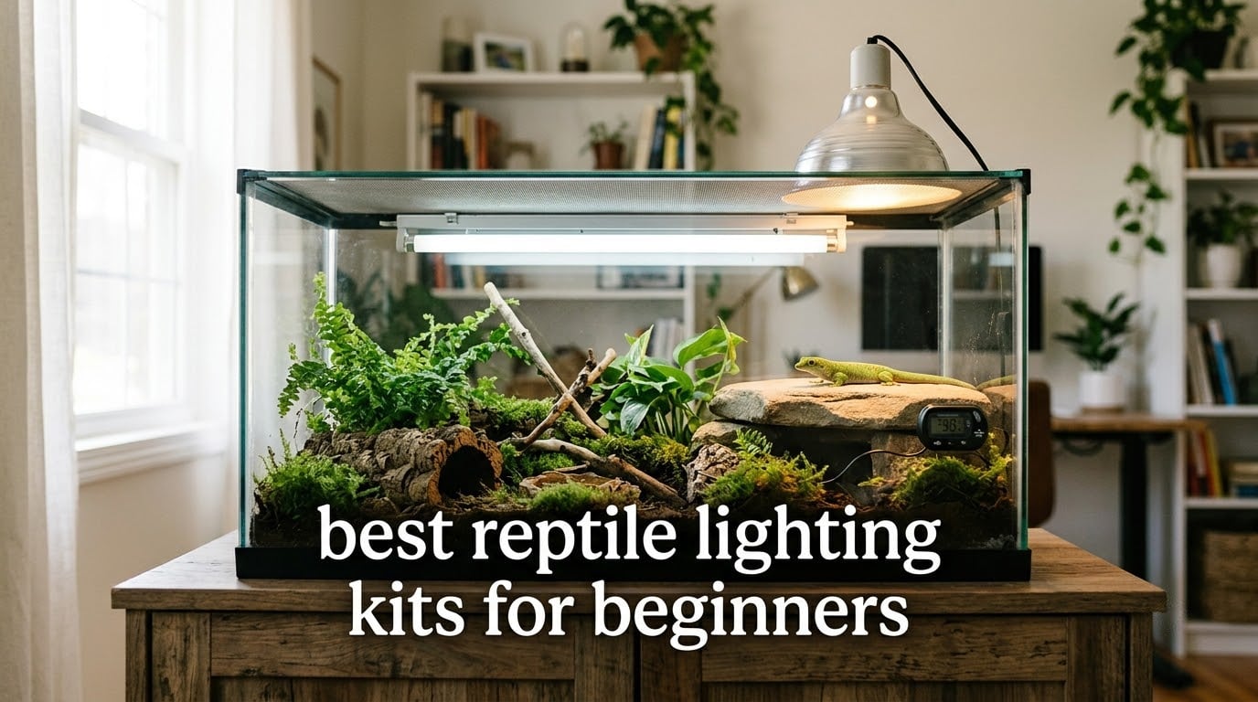 best reptile lighting kits for beginners