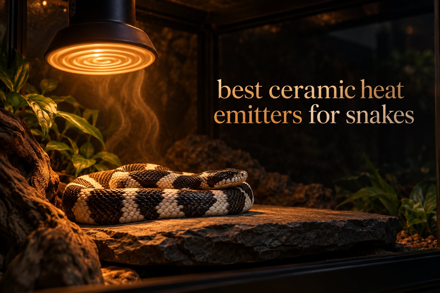 best ceramic heat emitters for snakes