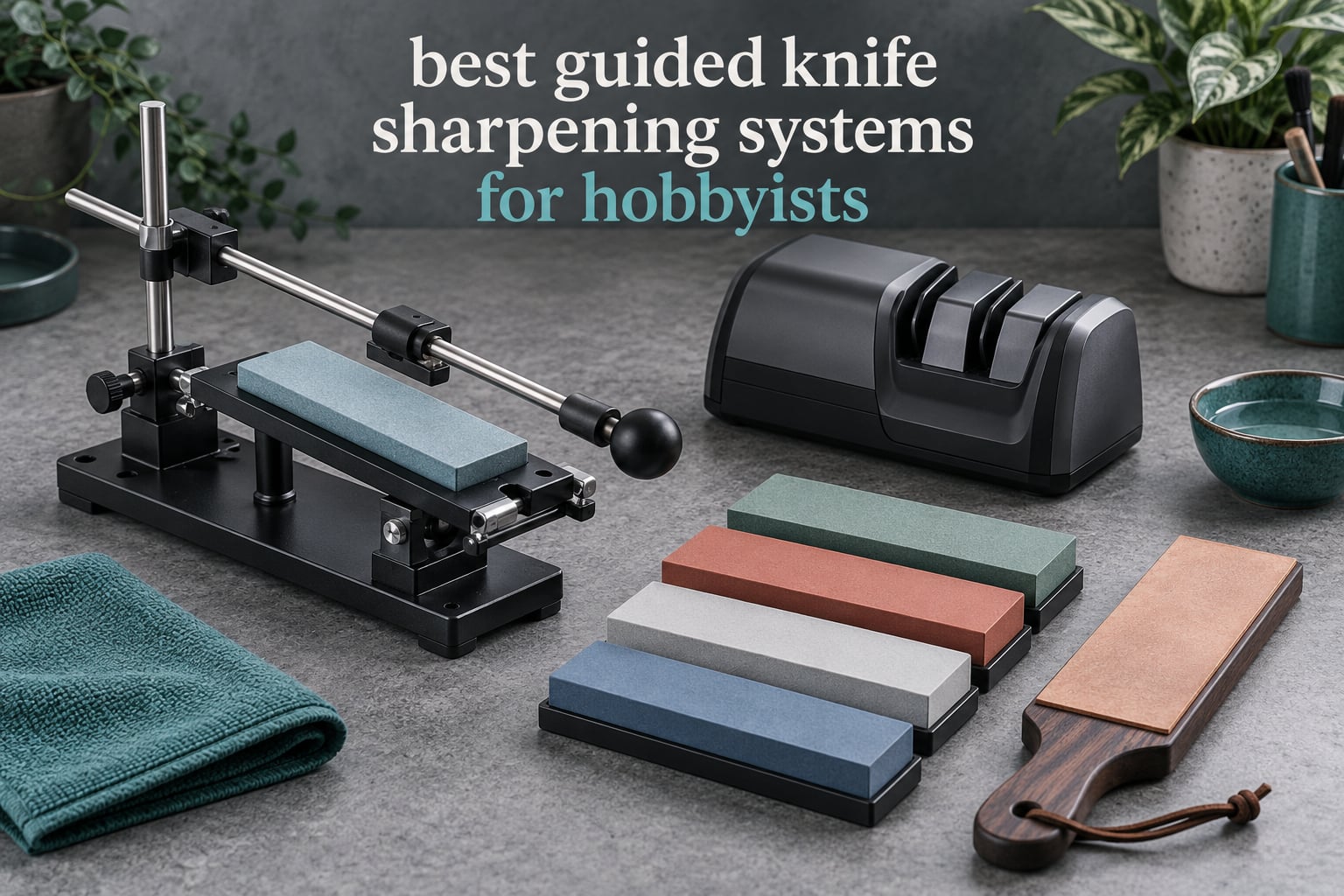 best guided knife sharpening systems for hobbyists