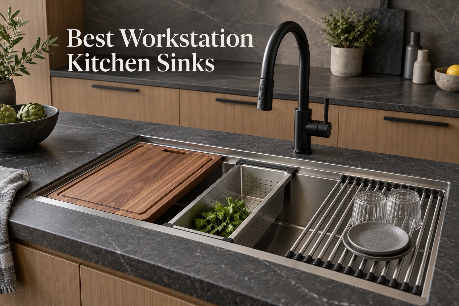 Best Workstation Kitchen Sinks